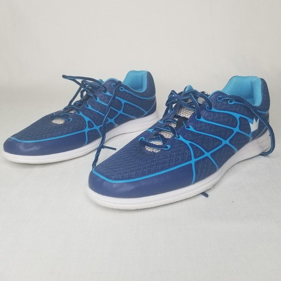 Brunswick Shoes Aura By Brunswick Womens Blue Bowling Shoes Size 85